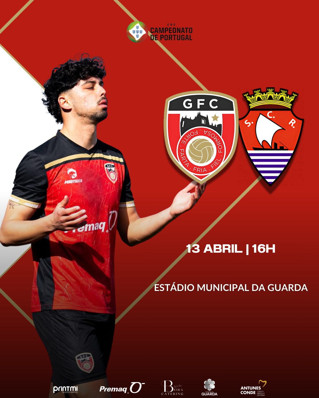 Guarda fc sad contra régua